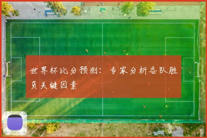 世界杯比分预测：专家分析各队胜负关键因素